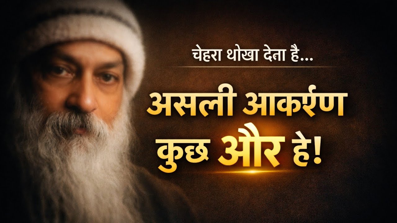 आकर्षण की असली जड़ क्या है? चेहरा, शरीर या चेतना? | ओशो