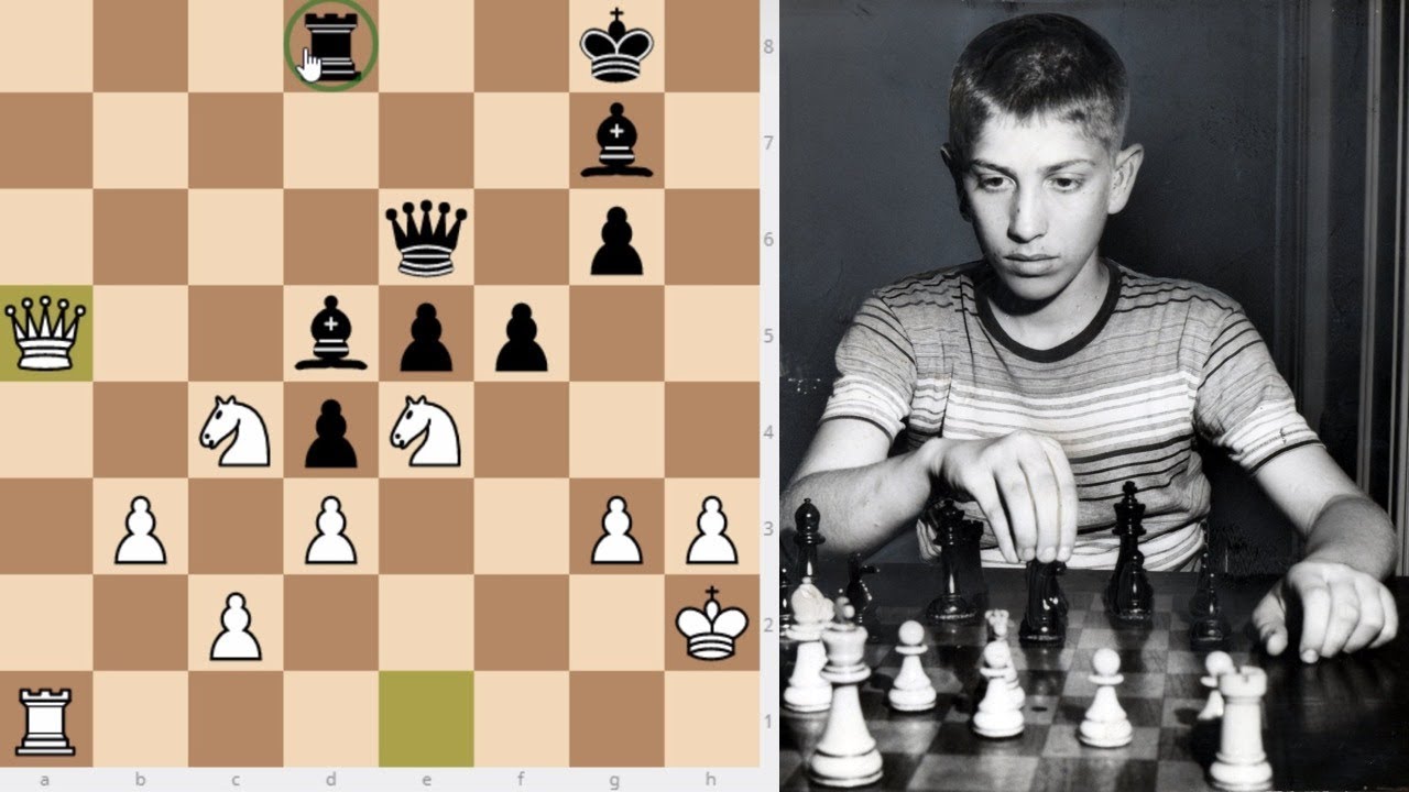 Fischer Defends The Title, Mednis vs Fischer, US Champioinship 1958/59