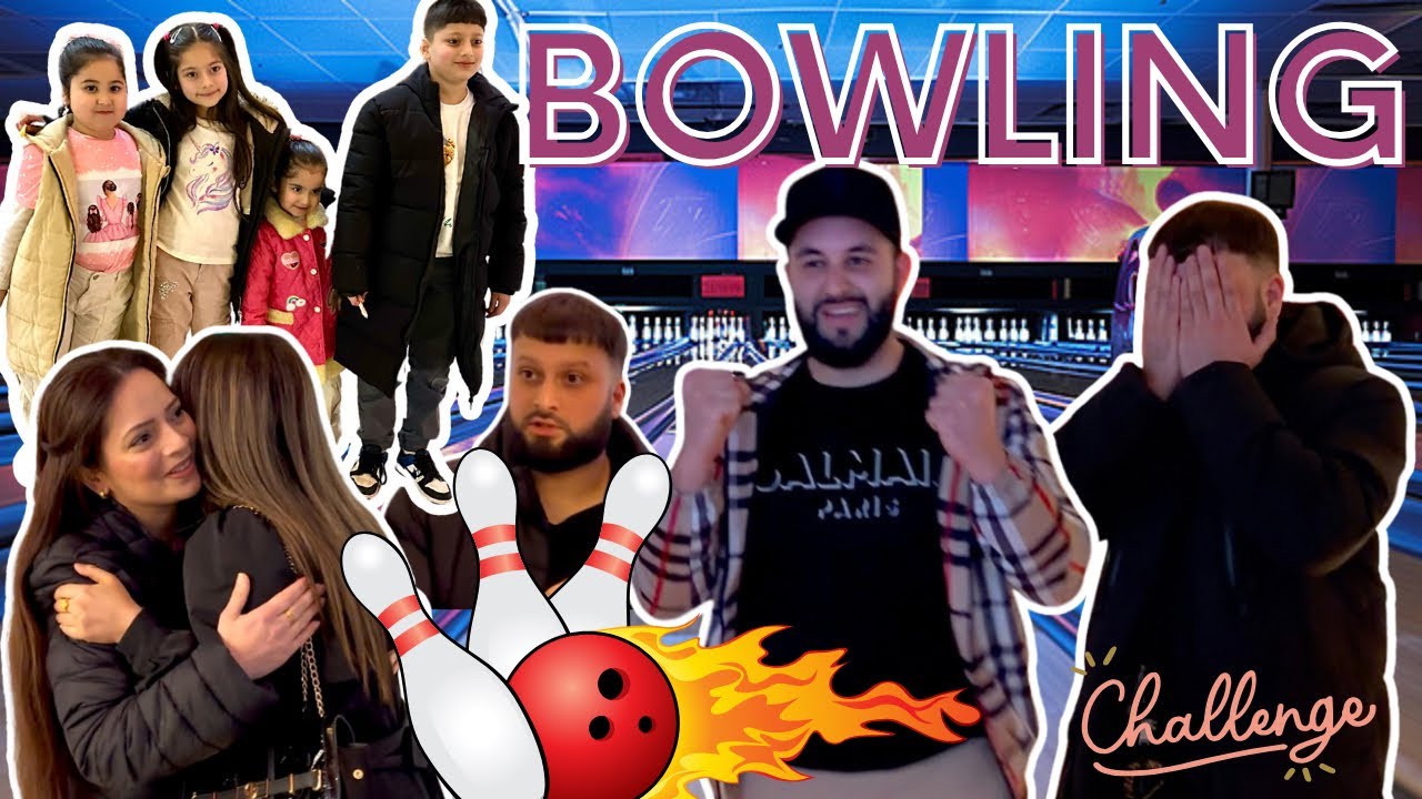 Mustafa & Tayyaba vs AB Treats... Who Wins? 🏆 Family Challenge 🎊🎳