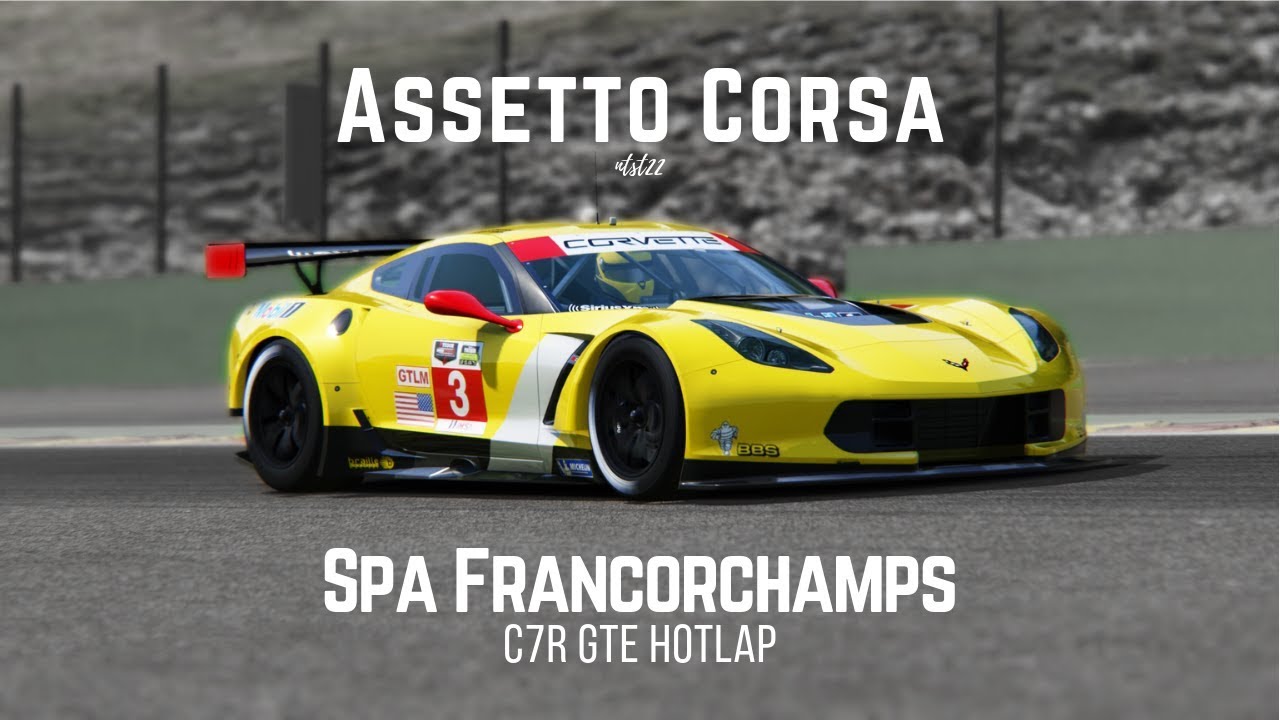 Assetto Corsa | Chevrolet C7R GTE @Spa | 2:14.7 +Setup
