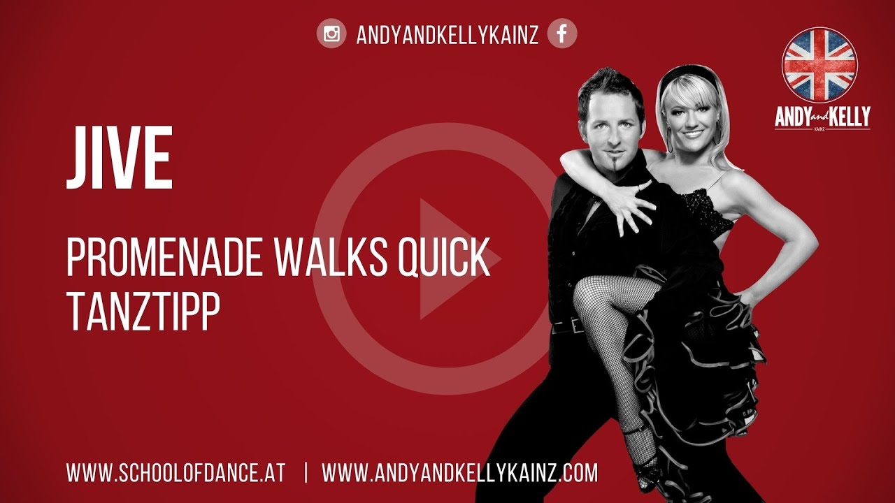 Jive Promenade Walks quick  - Tanztipp