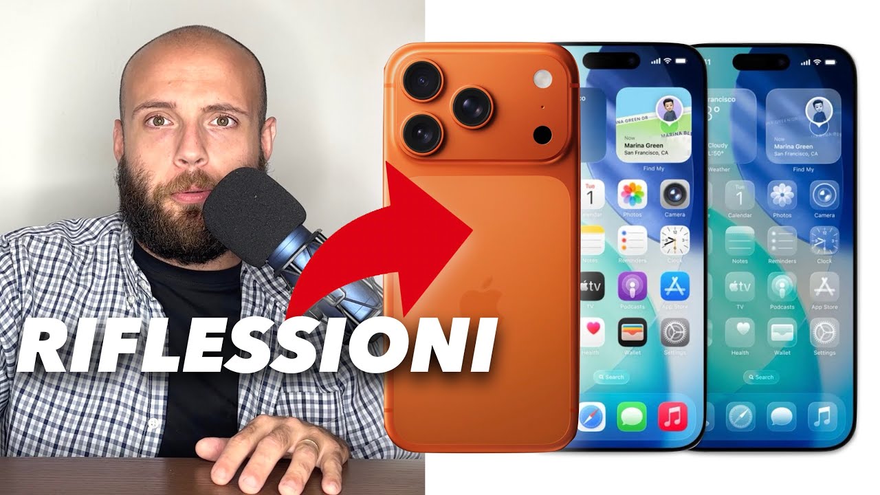 APPLE: iPHONE 17 RECENSIONI FINALI, iOS 26 NUOVO DESIGN OPINIONI DOPO 1 MESE