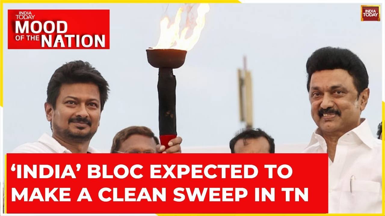 Mood Of The Nation:  No Headway For NDA In Tamil Nadu, 'INDIA' bloc projected to sweep Telangana