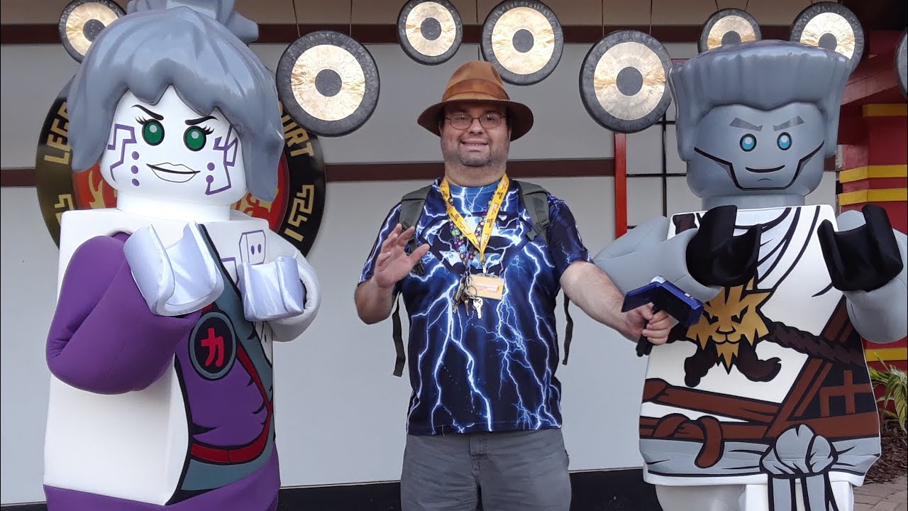 LEGO Pixal & LEGO Zane Meet & Greet 2020 LEGO Ninjago Days LEGOLAND Florida