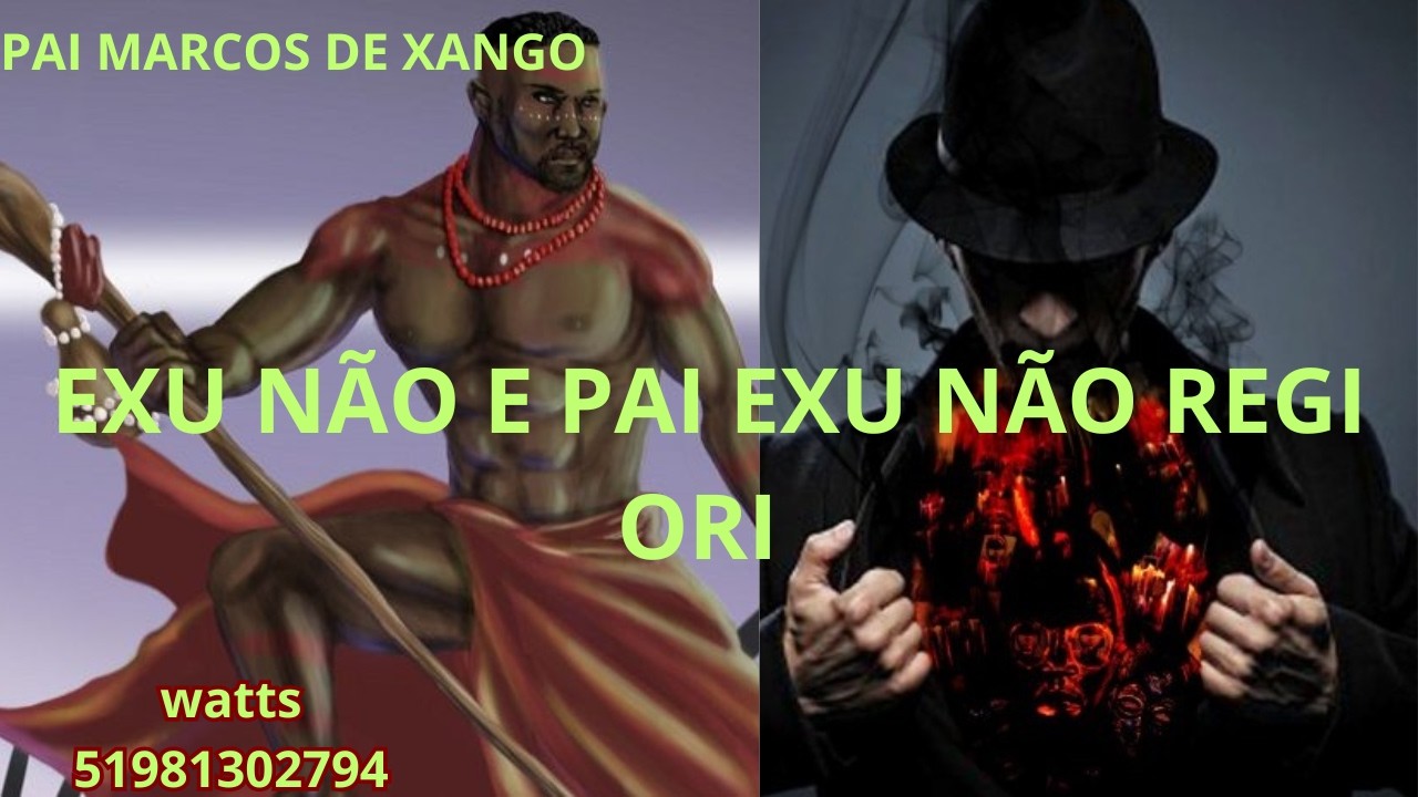 EXU NÃO E PAI EXU NÃO REGI ORI PERTENCE A ORIXA 51981302794#orixas #EXU#UMBANDA#GUIAS#TRABALHOSAMOR