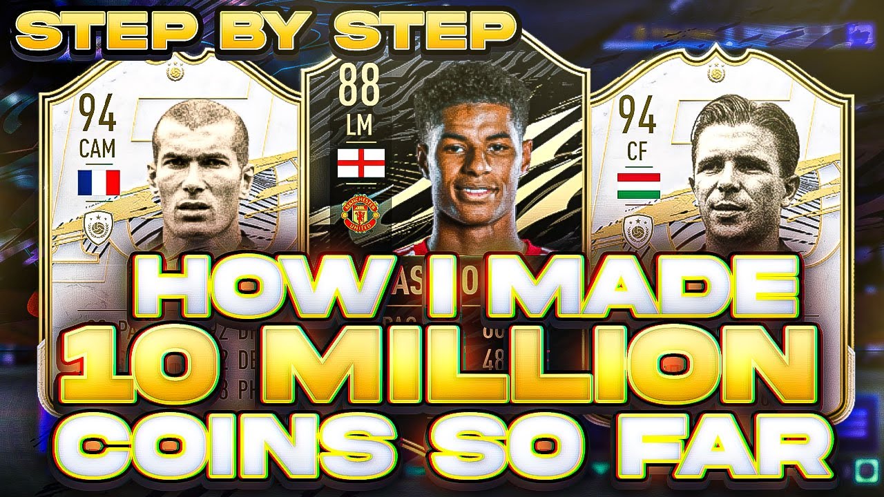 HOW I MADE 10 MILLION IN FIFA 21 SO FAR! STEP BY STEP PROCESS!