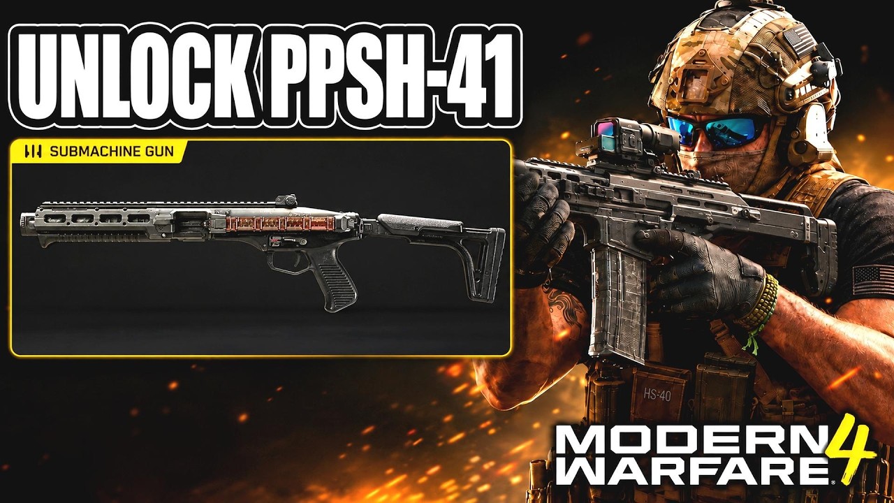 How To Unlock PPSh-41 Ember In Modern Warfare 4 - Full Guide