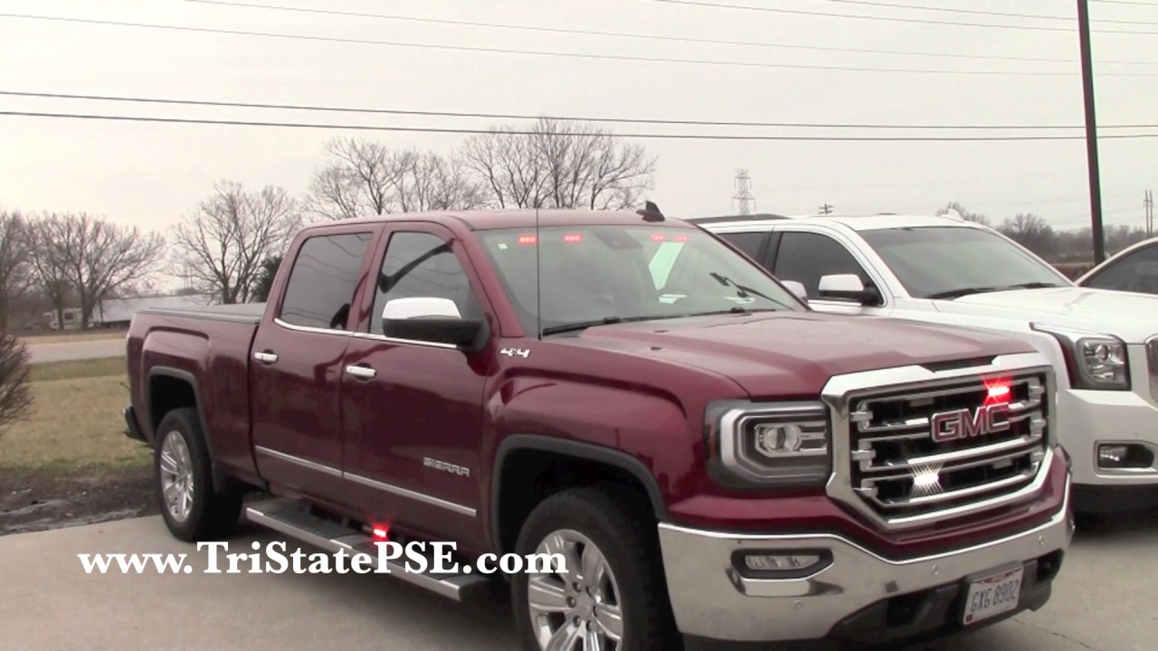 2016 GMC Sierra SLT Firefighter POV Build