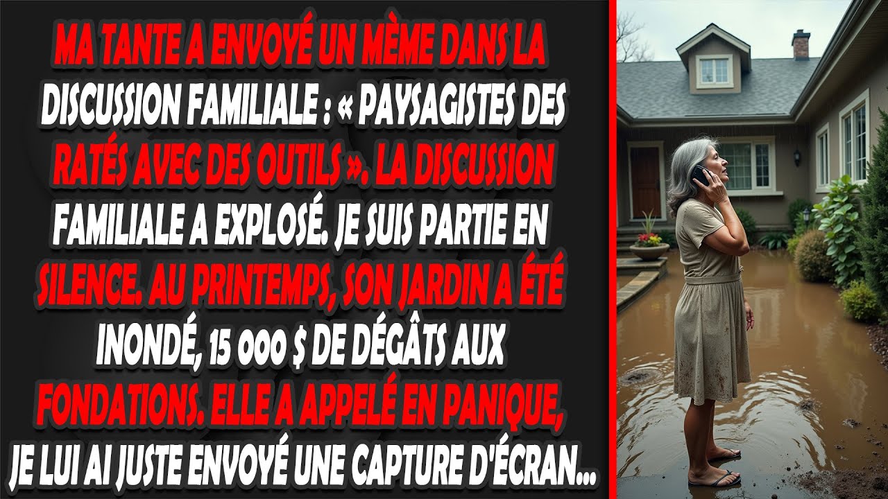 Ma tante a envoyé un mème dans la discussion familiale : « Paysagistes Des ratés avec des outils »