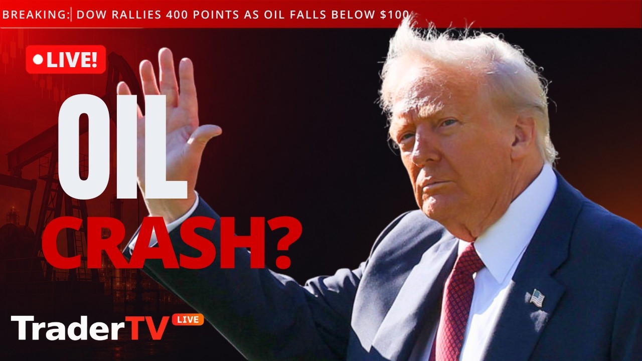 Oil Tumbles 3%! Stocks Rally as Nasdaq/Tech Hits 2 Week Highs | Stock Market Live