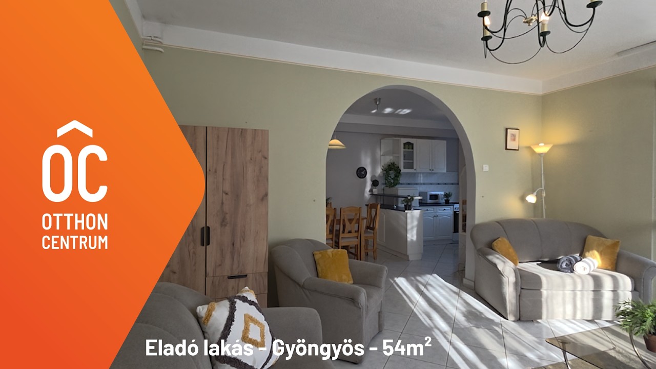 Eladó lakás - Gyöngyös - 54 m²