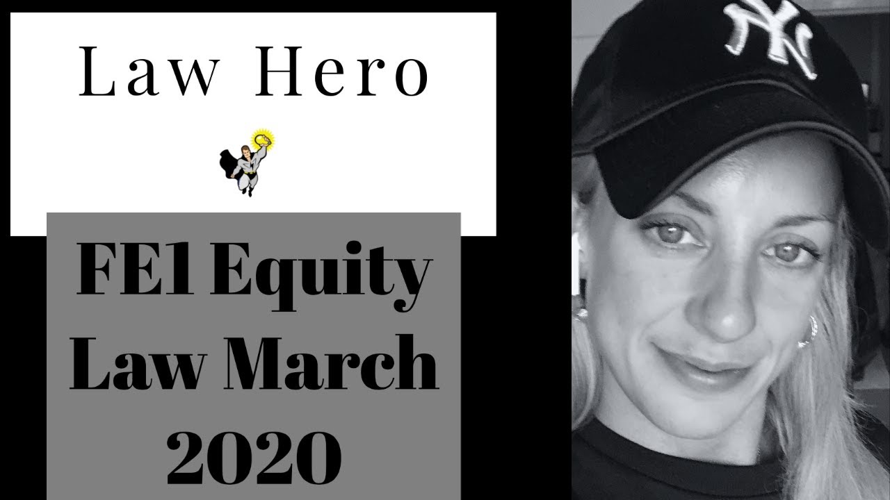 FE1 Equity Law March 2020