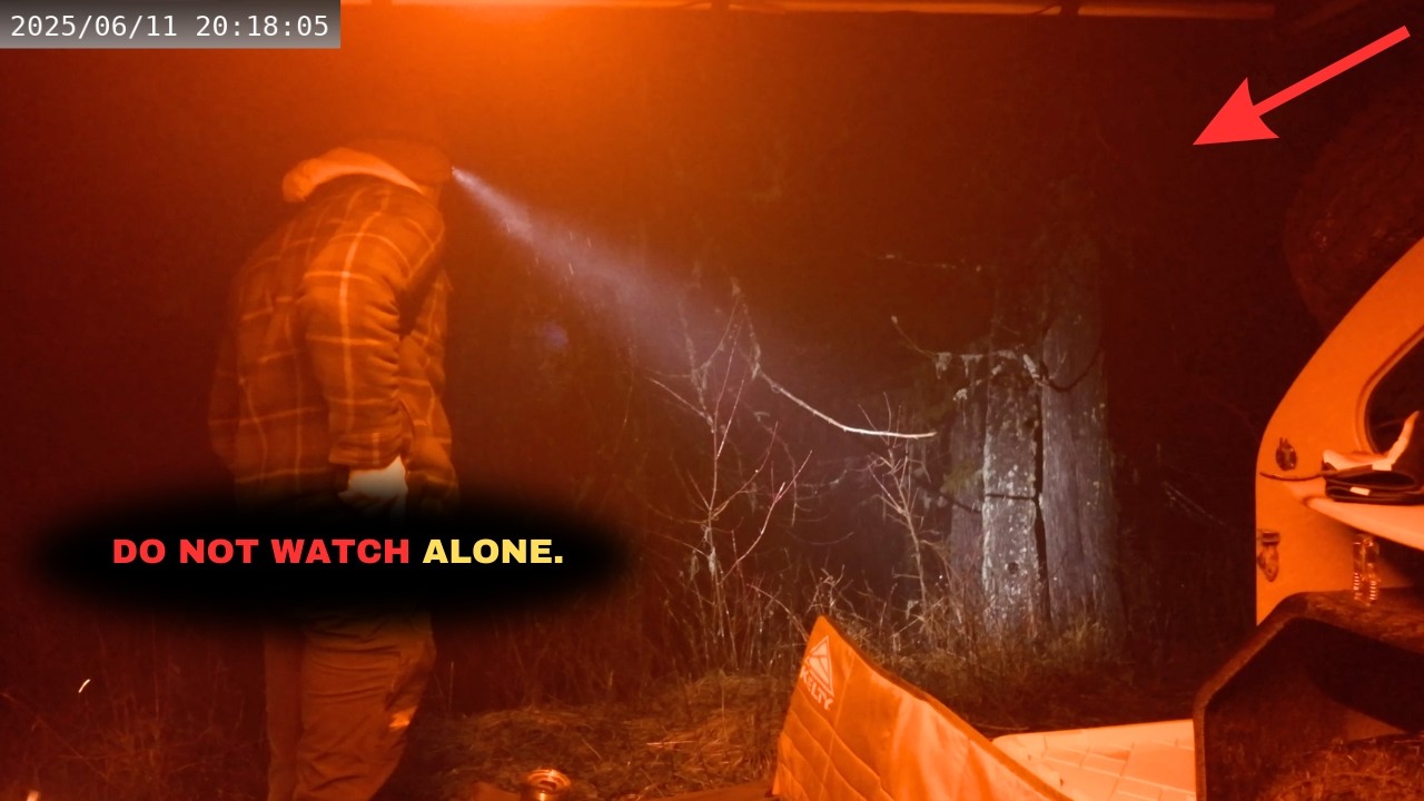 He Went Camping... What The Camera Caught Will Shock You