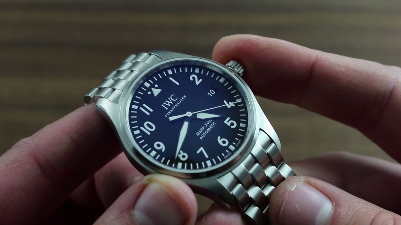 IWC Pilot's Watch Mark XVIII IW3270-11 Functions & Care