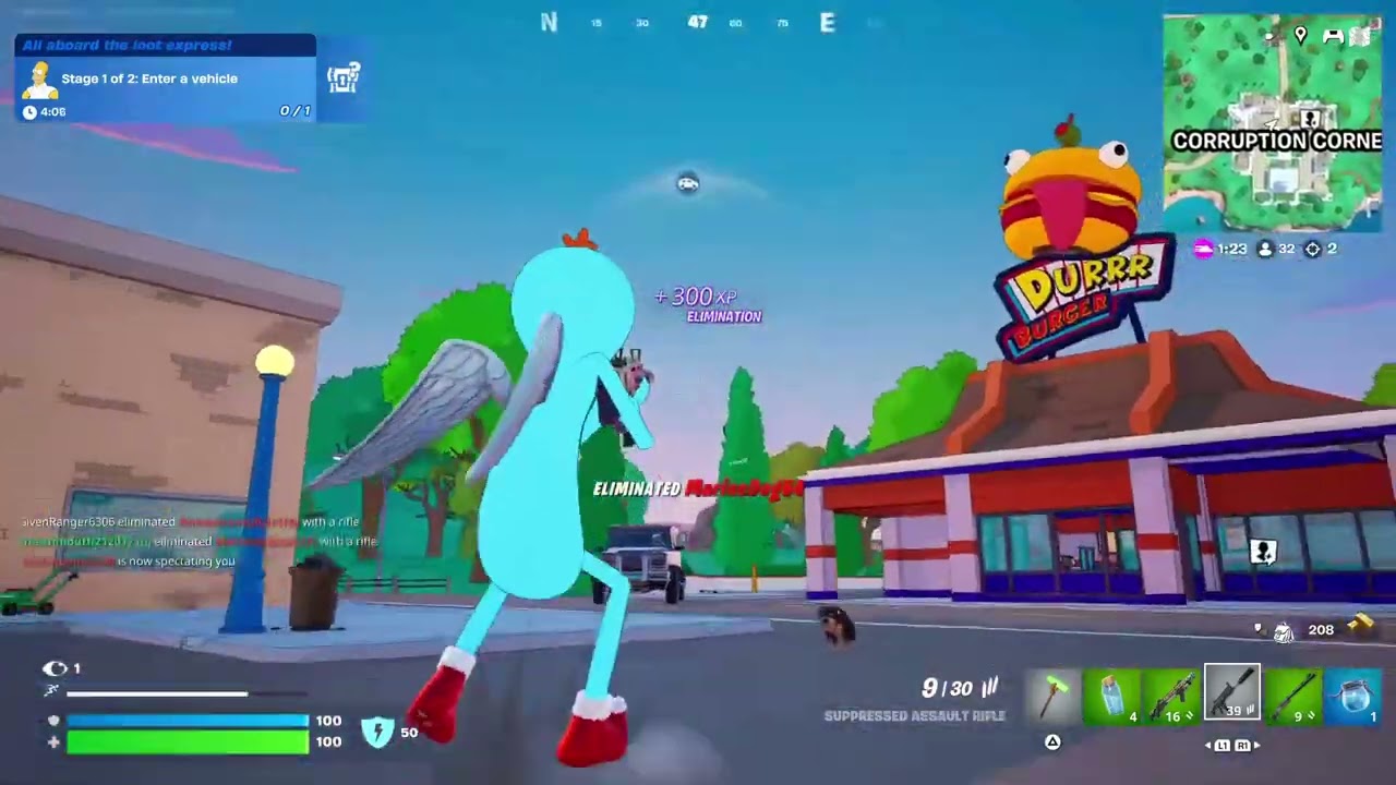 #simpsons #fortnite Special #edition #gameplay #gamerunite #runner #gunners #shootfirst #gungame #op