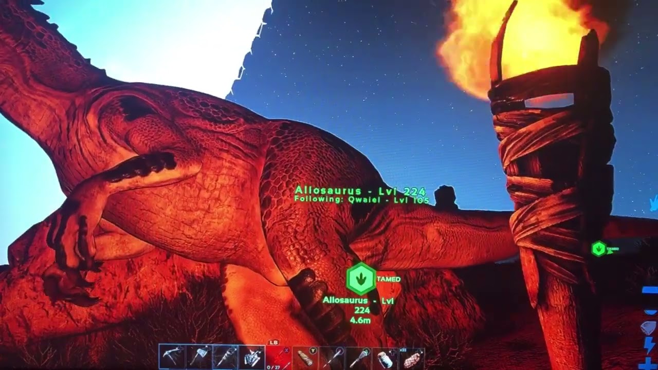ARK: Extinction | MAX LEVEL ALLOSAURUS TAMING! | Ep 22