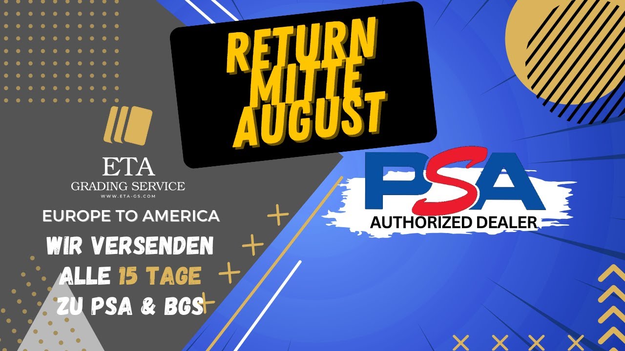 Return Stream gefällig ?  Mitte August Bulk & August Regular