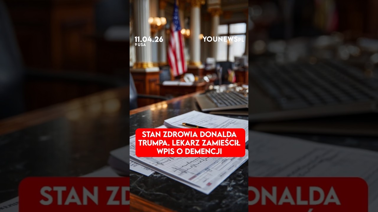 Stan zdrowia Donalda Trumpa. Lekarz zamieścił wpis o demencji (09.04)