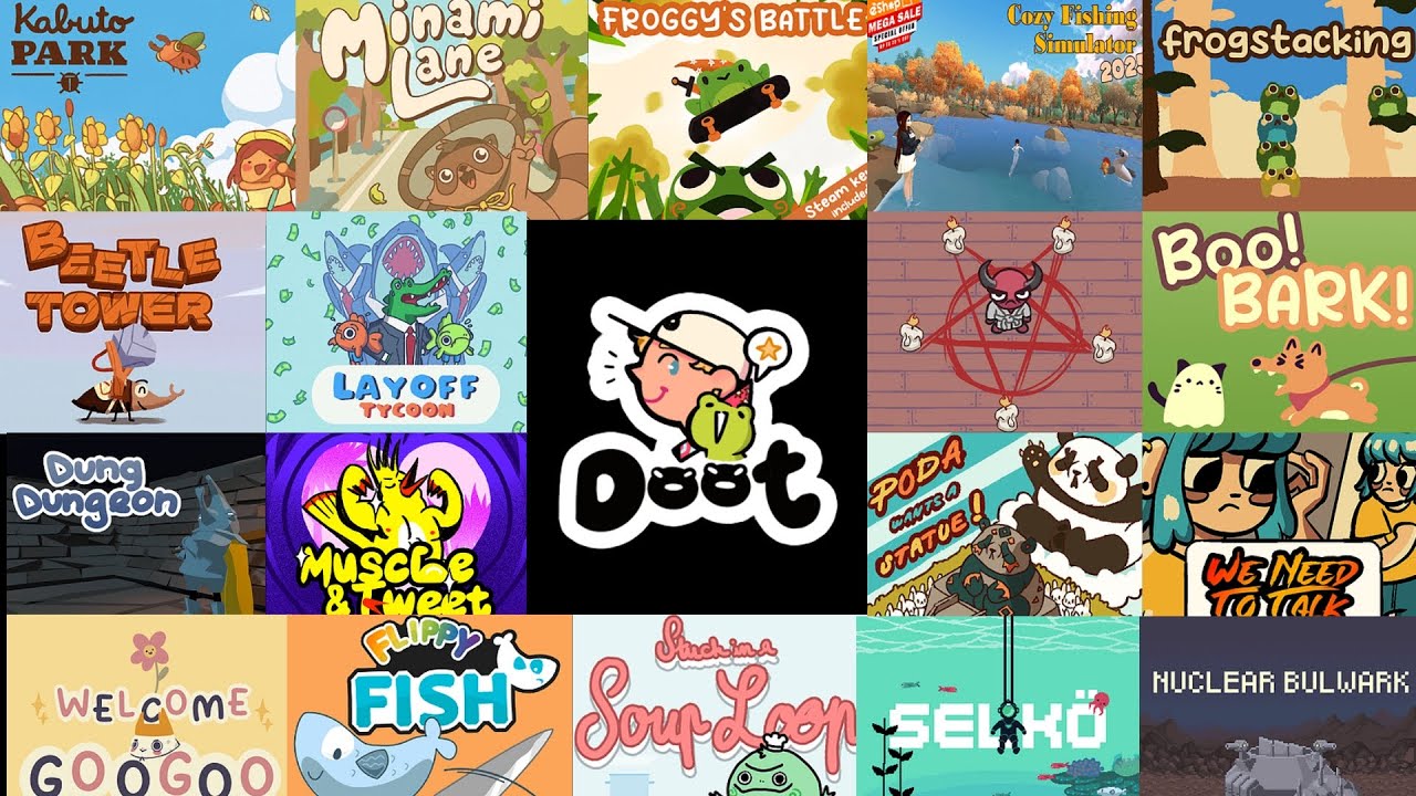 Ещё один ОЧАРОВАТЕЛЬНЫЙ инди-разработчик!!! | Обзор Doot Tiny Games