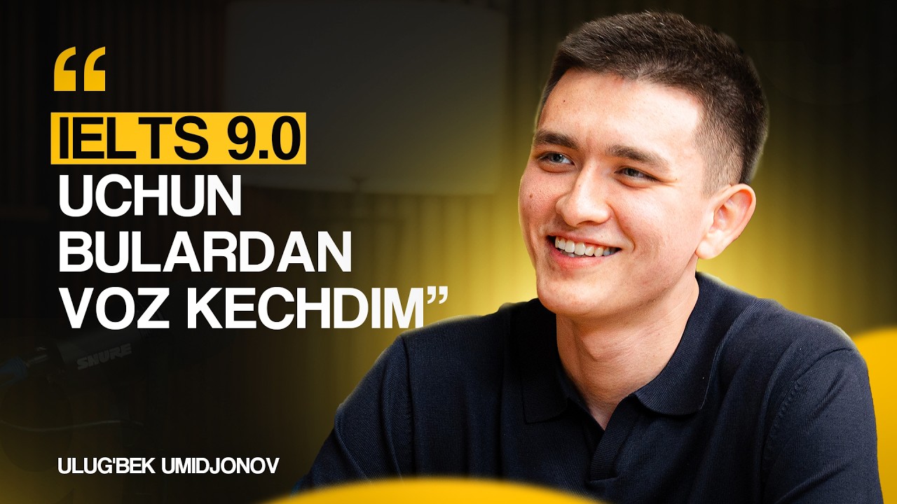 20 yoshdan oldin uy, mashina, to‘y va IELTS 9.0? | Ulugbek Umidjonov | Fikrlar chorrahasi #1