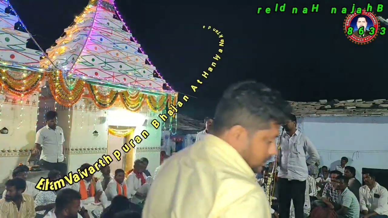 Chota maruthi Vs Santosh Rathod Brham Vaivarth puran Bhajan super mukhabala at Hankya Naik Tanda 