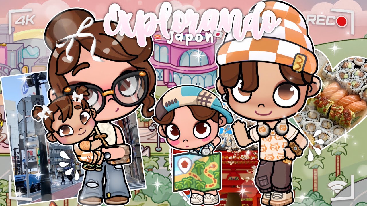 EXPLORANDO TOKYO, JAP&Oacute;N 🇯🇵🍱|| Avatarworld Family Roleplay
