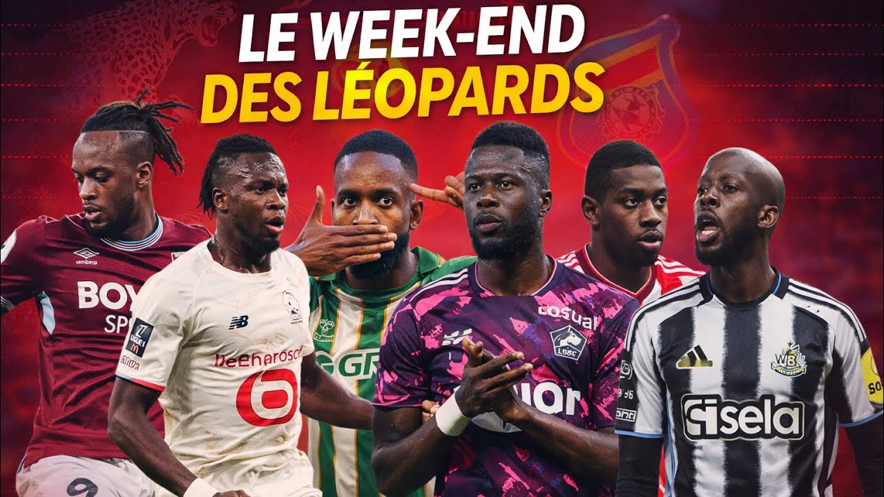 🐆🇨🇩Voici le résumé du week-end des 26 léopards sélectionnés par Sébastien Désabre #coupedumonde2026 