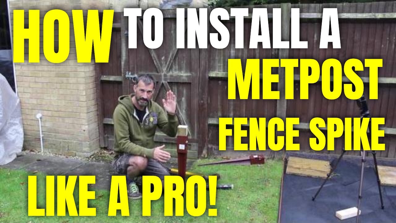 How to install a METPOST/Fence Spike like a pro!