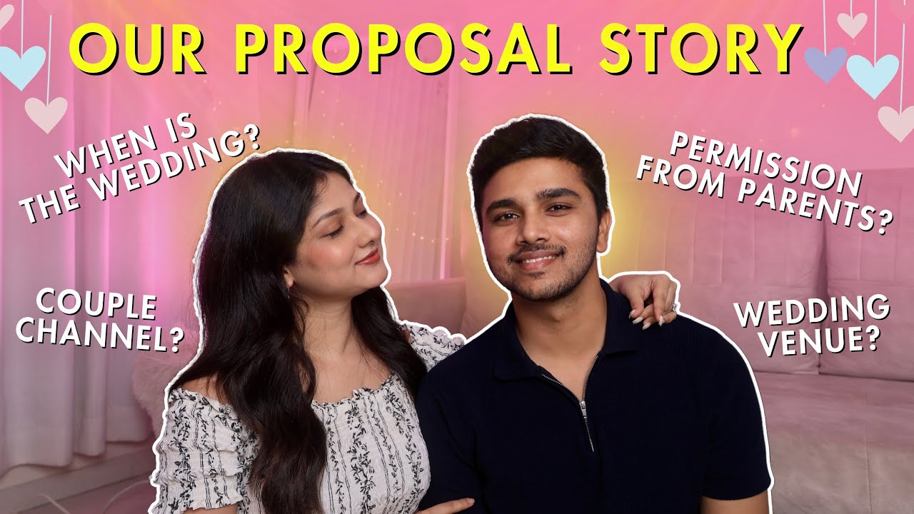 Our Proposal Story + QnA With My Fianc&eacute; 🧿❤️