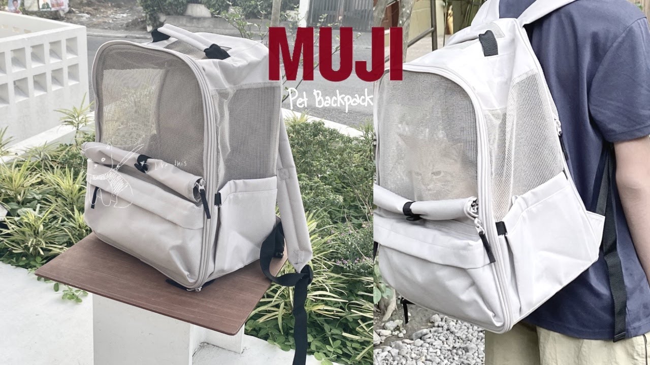 Muji Pet Backpack Review