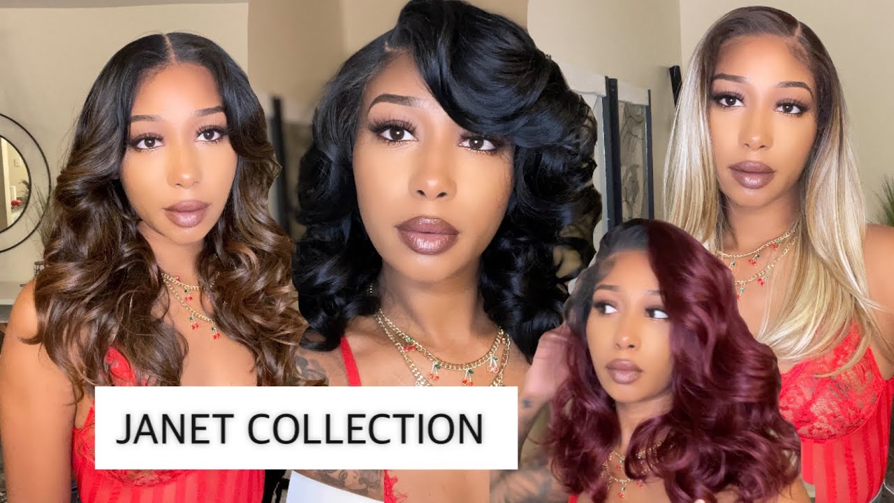 🚨NEW 13x6 Janet Collection Wig Lookbook| Ft. Janet Collection
