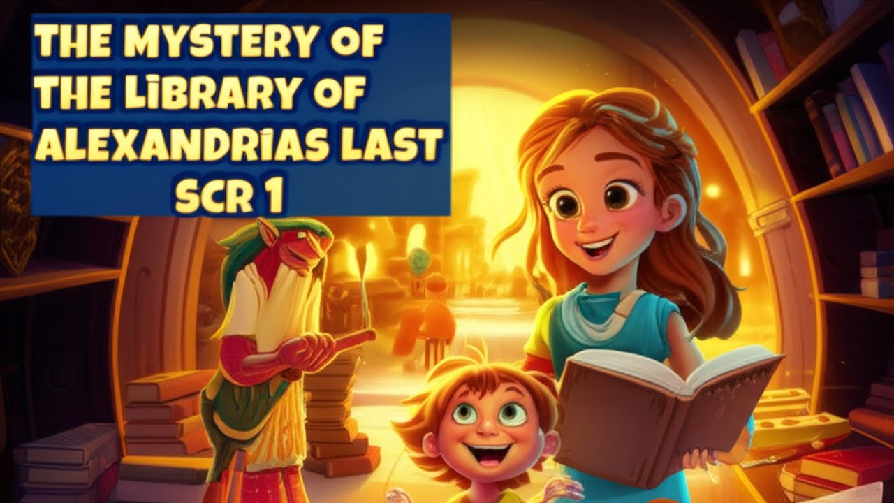 The Mystery of the Library of Alexandrias Last Scr 1 | Adventure Stories for Kids | Cartoon for Kids