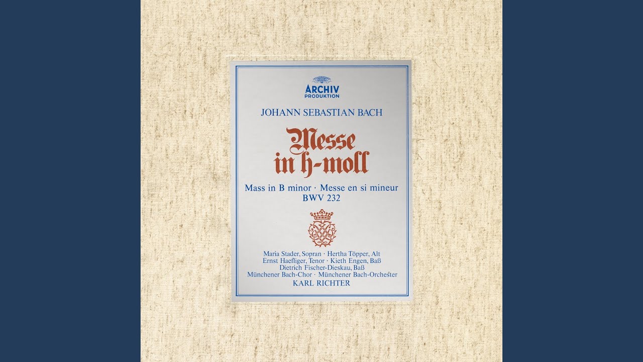 J.S. Bach: Mass In B Minor, BWV 232 / Kyrie: Kyrie eleison (I)
