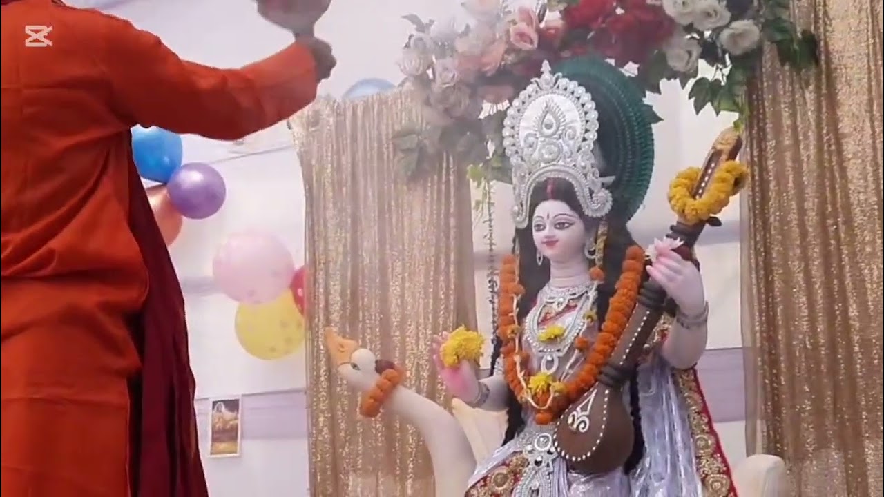 K.L. jubilee High School and College, Saraswati Puja 