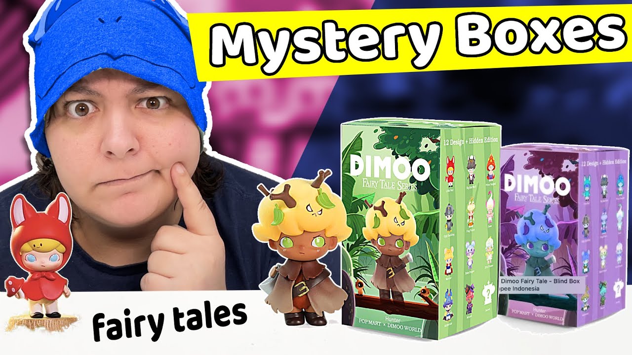 Sculpting Update & Unboxing $$ Fairytale Mystery Boxes PopMart 2