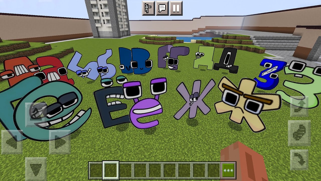 Lowercase Baby and Original Russian Alphabet Lore in Minecraft PE