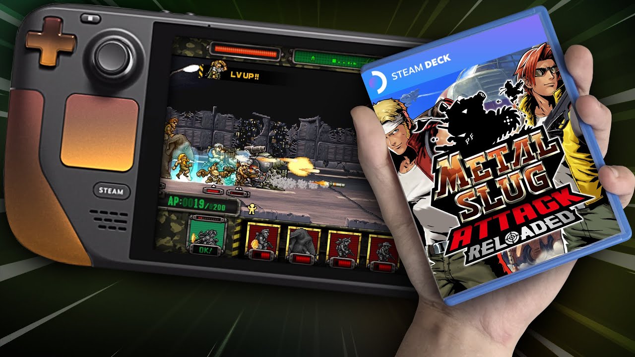 STEAM DECK ft. METAL SLUG ATTACK RELOADED