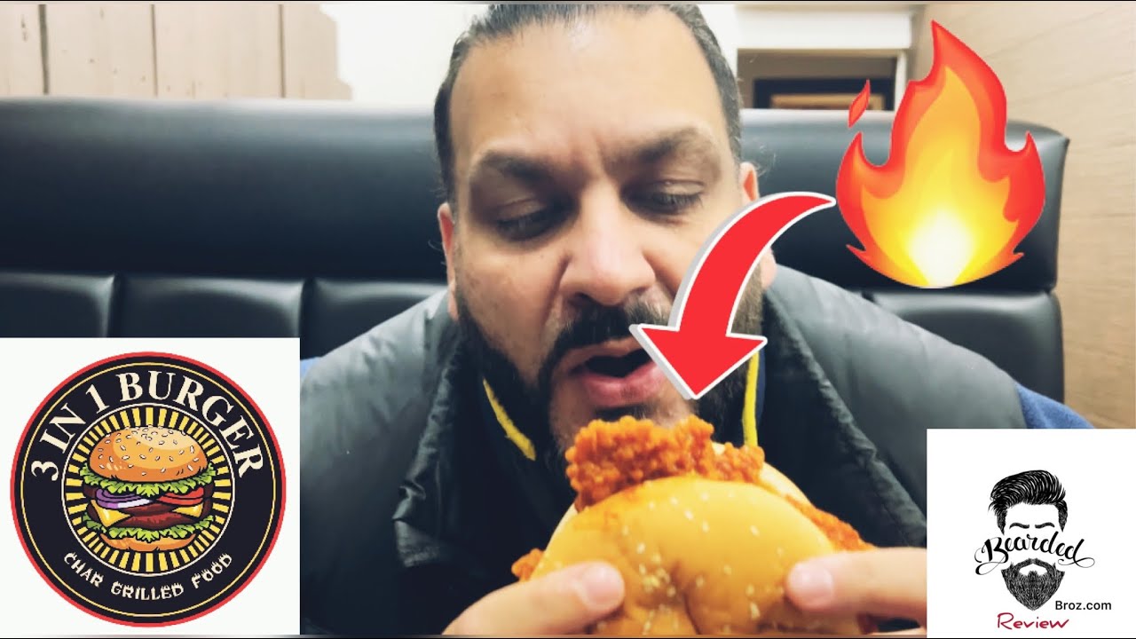 3 in 1 Burger | Chilli dipped 🔥 Burger and the juiciest Beef Smash in Birmingham Halal Food Review