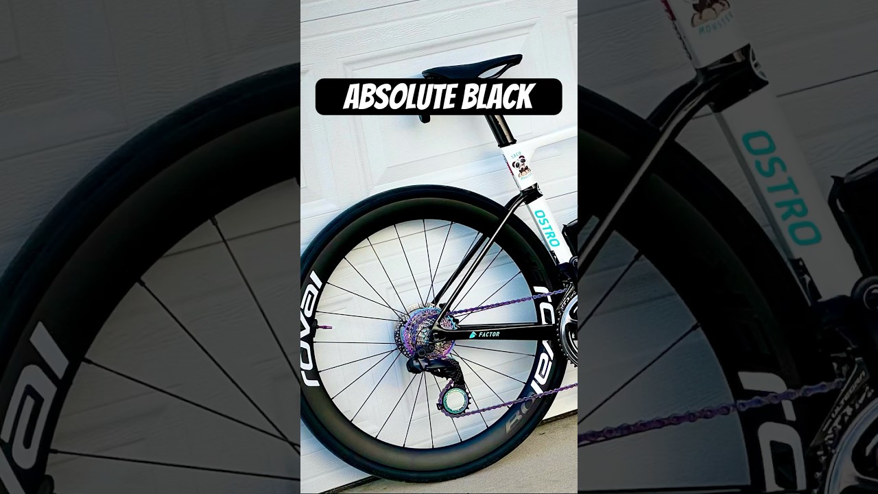 AbsoluteBlack #ospw #shimano #wireless #technology #shift #purple #roadbike #wax #chain #factor #di2