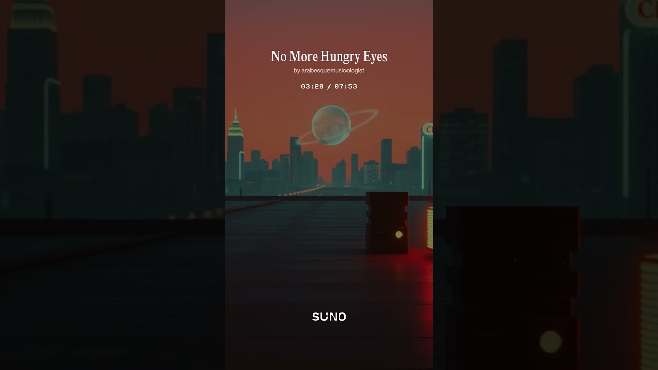 No More Hungry Eyes - Instrumental #AI​ #Song​ by #Suno​ #music​ #newmusic​
