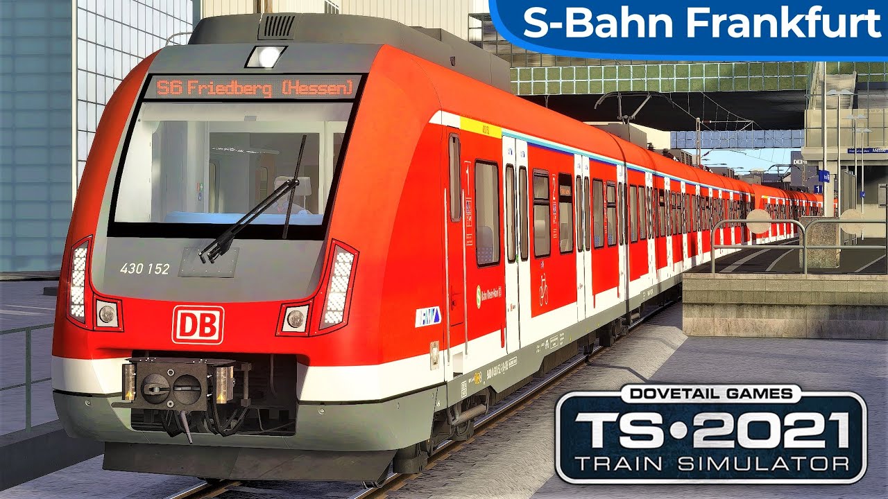 WINTEREINBRUCH | S-Bahn Frankfurt am Main | TRAIN SIMULATOR 2021 | BR 430 Railtraction: S6 Friedberg