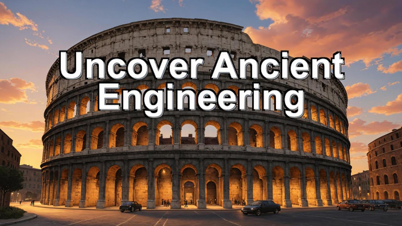 Secrets of the Roman Colosseum: Engineering Marvels Explained #romanhistory #colosseum