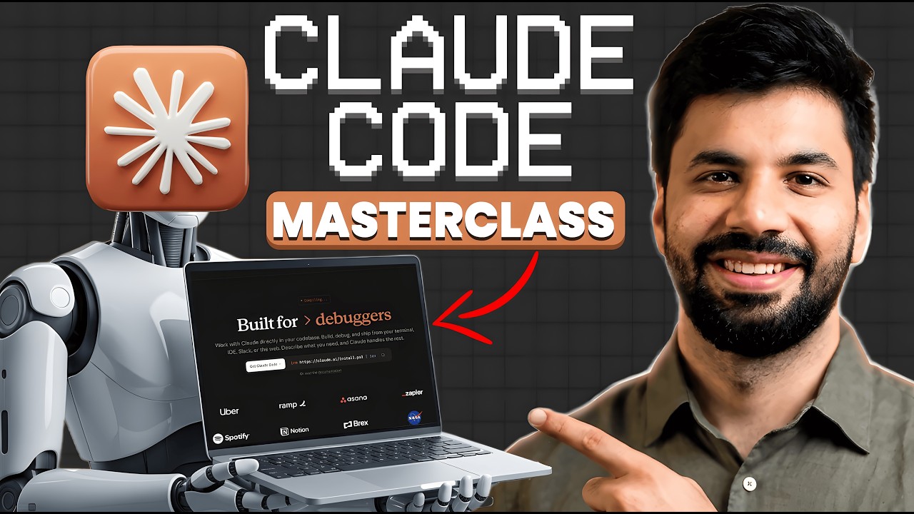 CLAUDE CODE FULL COURSE 12 HOURS: Build Real AI Projects (2026)