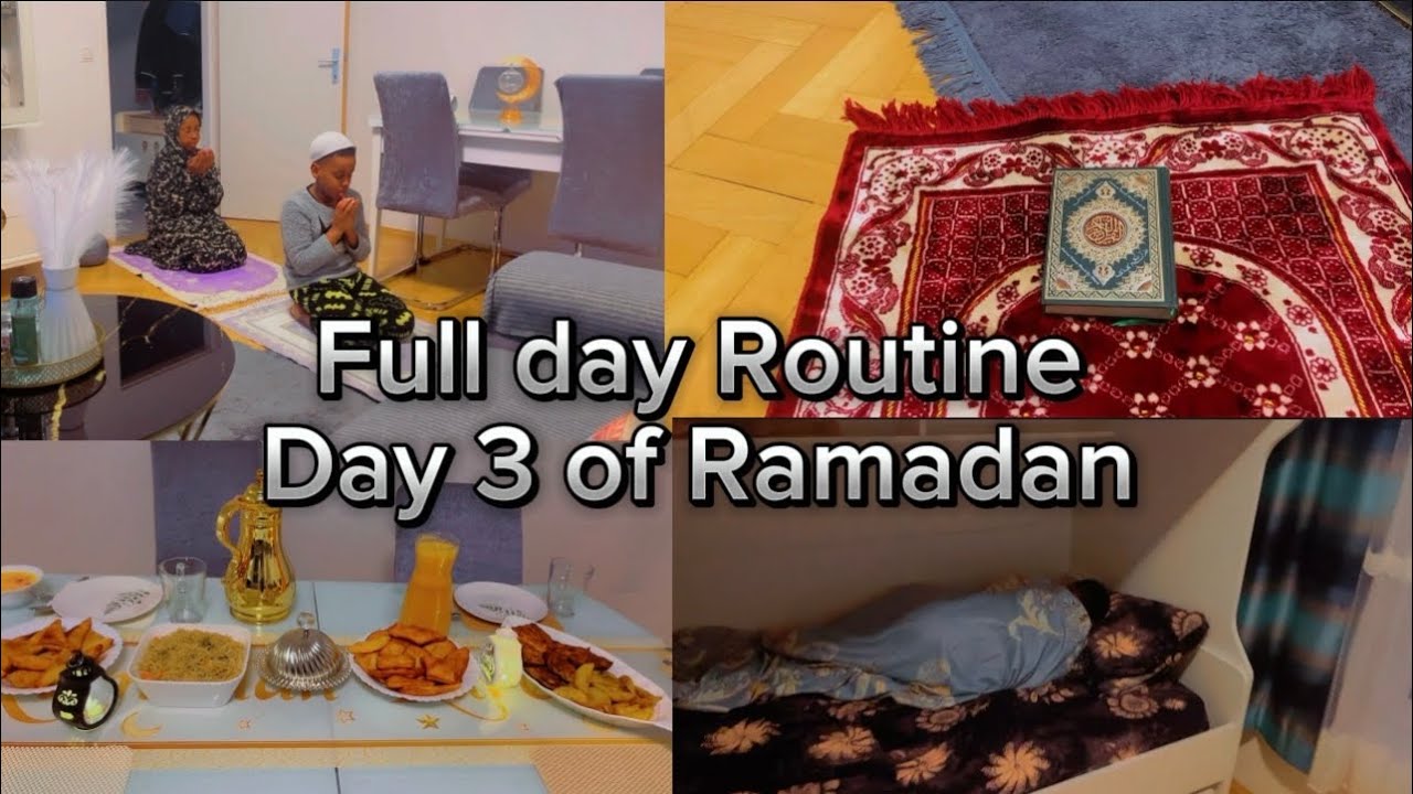 Full day Routine by@nasriinofficial day 3 of ramadaan aniga ka wato guusha Magriin Alx🤲