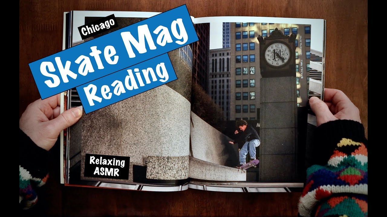 Skateboard Magazine ASMR (Coolest zine from Chicago skate photographer)