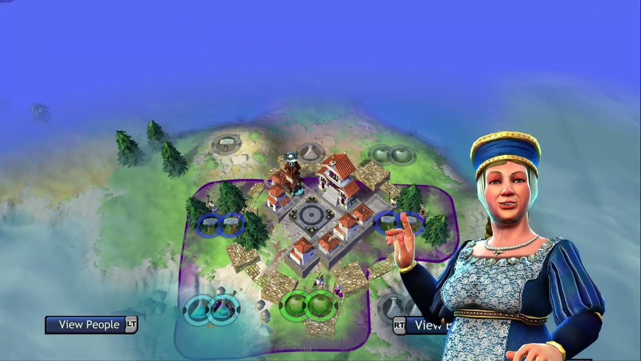 ROMAN PLAYTHROUGH DEITY DOMINATION - Civilization Revolution  Gameplay