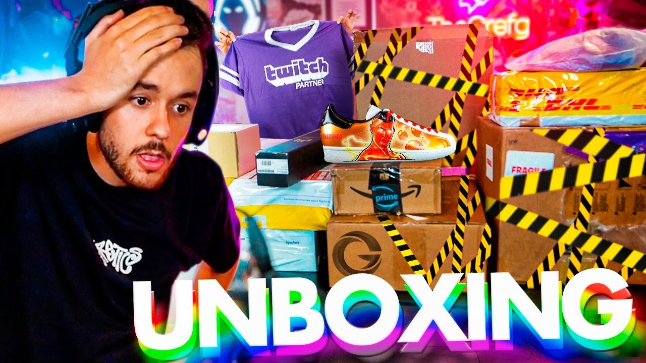 UNBOXING RANDOM DE PAQUETES - TheGrefg