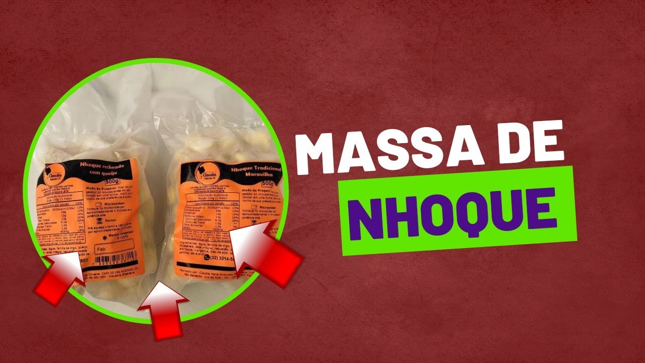 Receita do Nhoque Maravilha pra Máquina