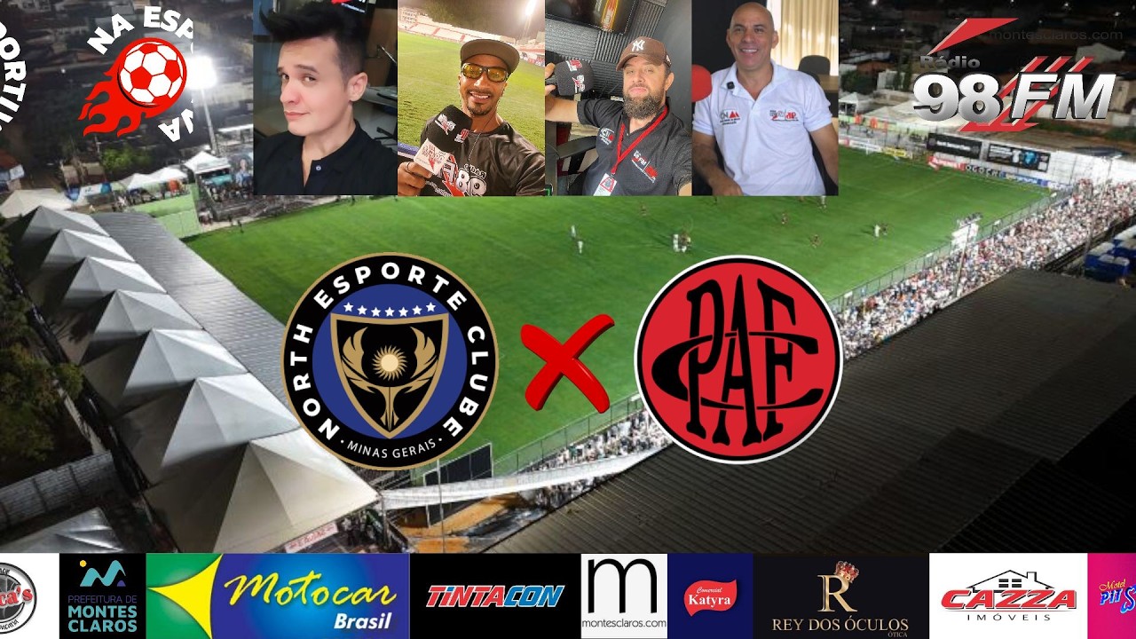 NORTH 5X2 POUSO ALEGRE - RADIO 98 FM MONTES CLAROS - 5ª RODADA MINEIRO 2026 - 24/01/2026