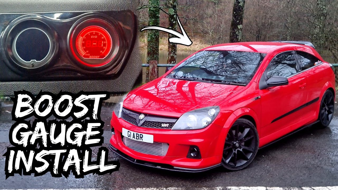 Turbo Boost Gauge Install On The Astra VXR *PLUS Forged Engine Update*